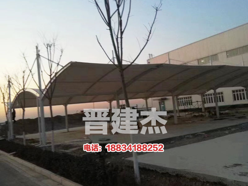 膜結構停車(chē)棚