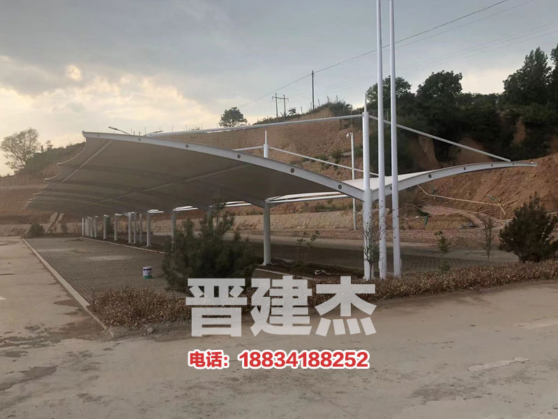 膜結構停車(chē)棚