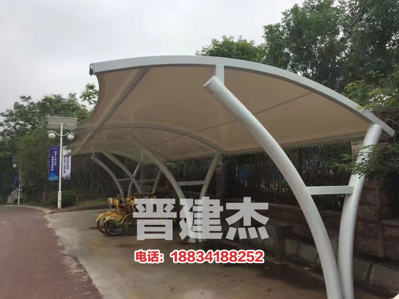 膜結構停車(chē)棚