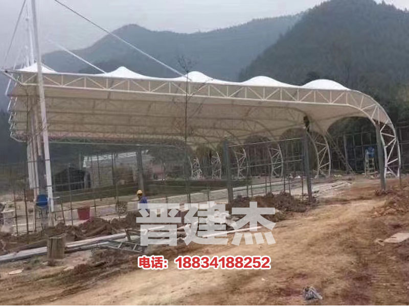 案例展示-膜結構污水池覆蓋
