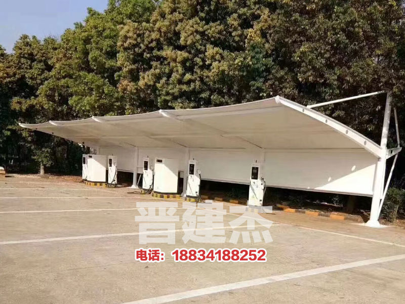 案例展示-停車(chē)棚