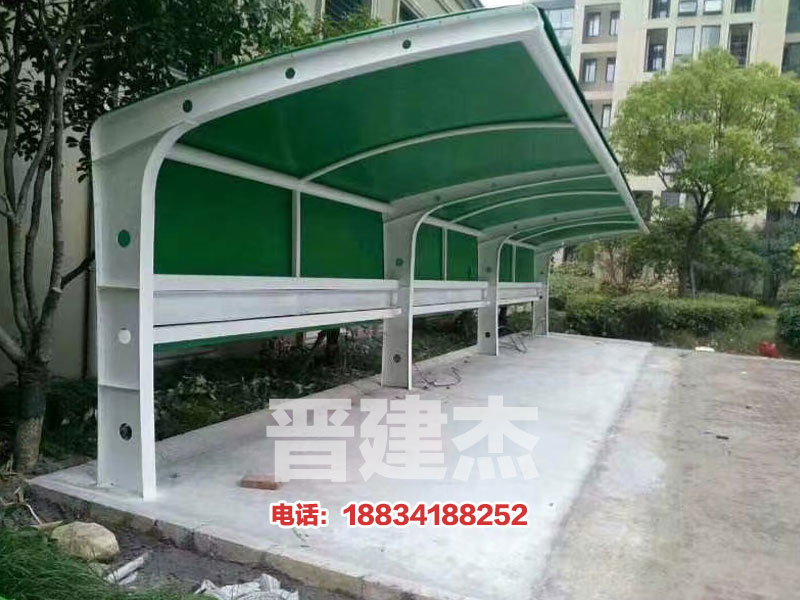 案例展示-停車(chē)棚